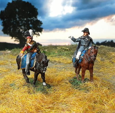 1815: General Wellington und Oberst Gordon (Waterloo)