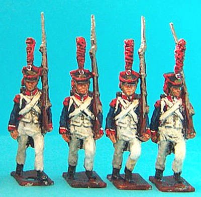 1809 - 1815: Französische Mittlere Garde - Füsilier-Grenadiere (1/72)