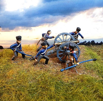 1813 - 1815: Preußische Reitende Artillerie - Set 3 - 1/72