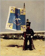 Braunschweiger Linieninfanterie - Offizier (ohne Fahne)