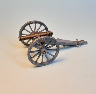 1810 - 1815: Britische leichte 6-Pfund-Kanone (Blocklafette) - 1/72
