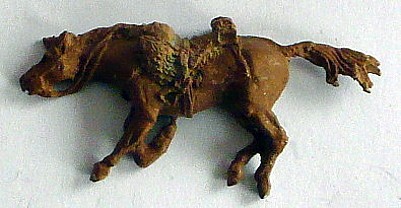 Totes französisches Pferd (für Kürassiere, Karabiniers und Dragoner)